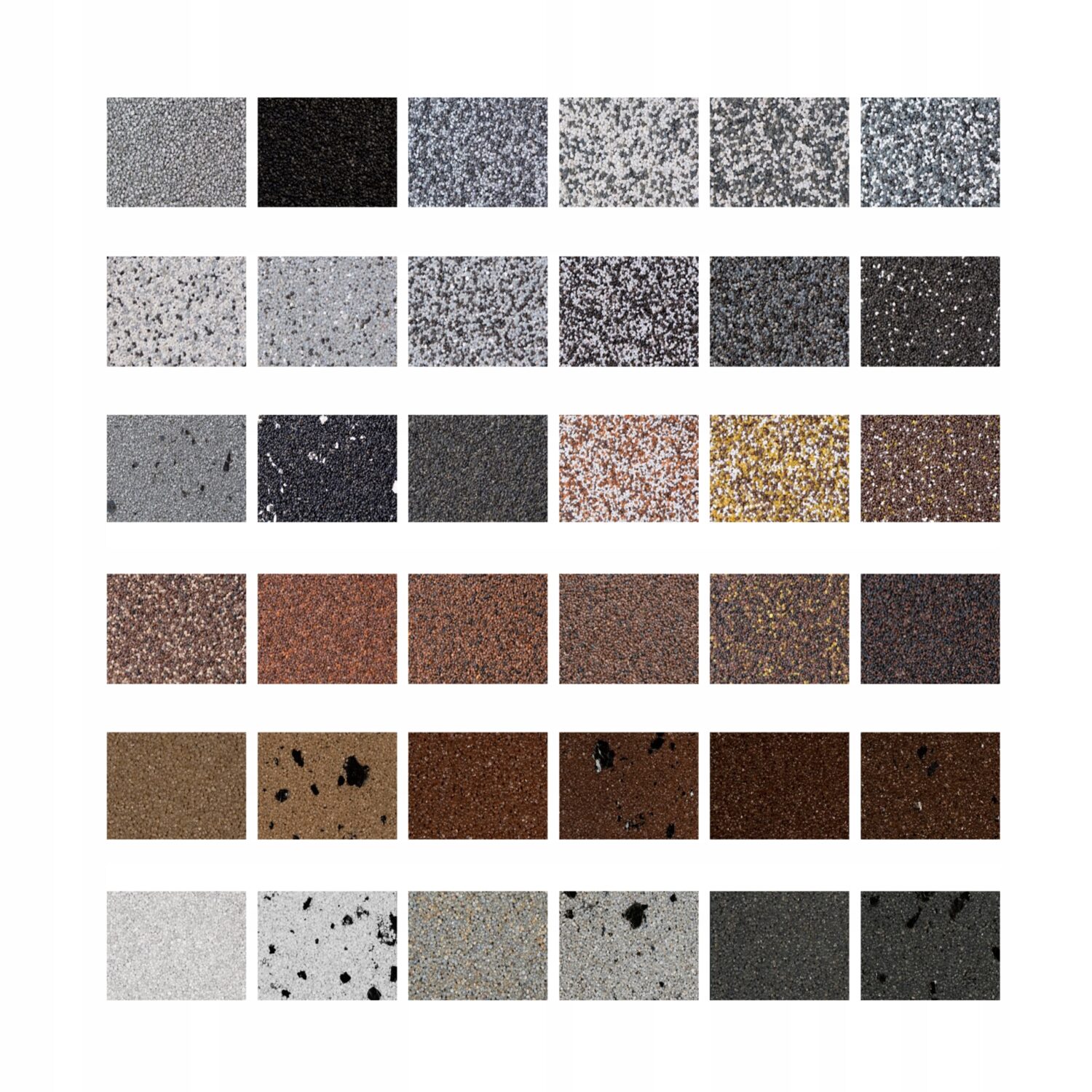 Tynk Mozaikowy 36 Wariantów Mozaika Komplet 4 Różnych Próbek Na Podłożu - obrazek 6